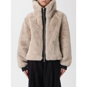 Hanita Fur Coat Woman Cream